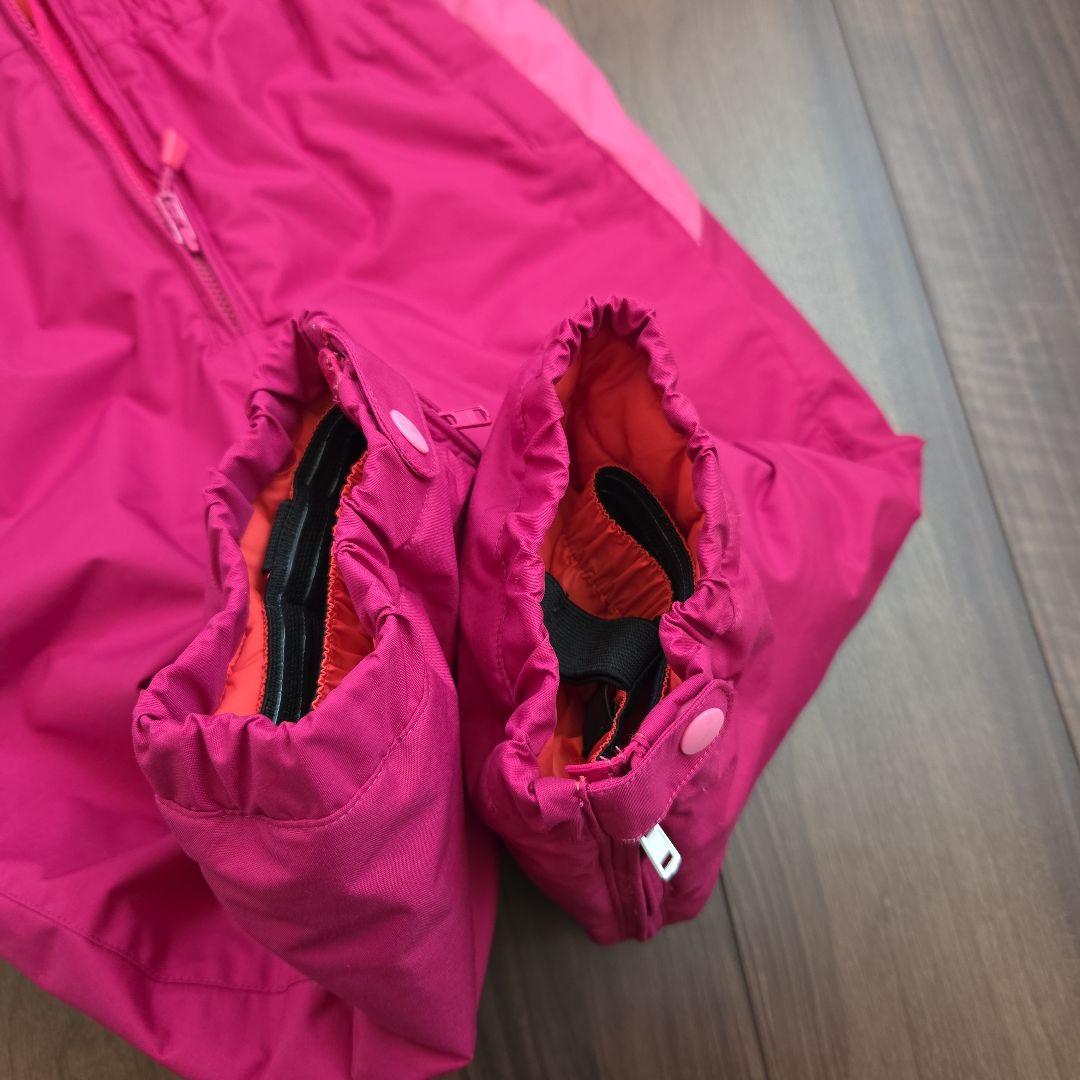 mont-bellモンベル　スキーウェア　ジャンプスーツ　つなぎ　ピンク　110