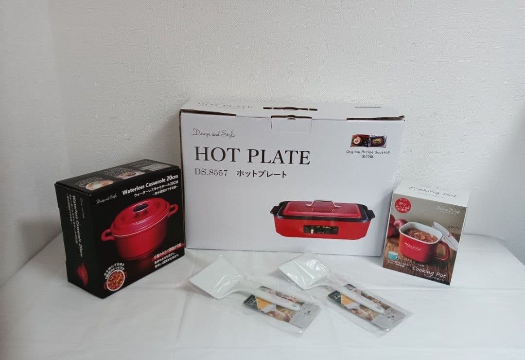 新品未使用品☆★ D＆S ホットプレート ＆エッグタナー ★☆