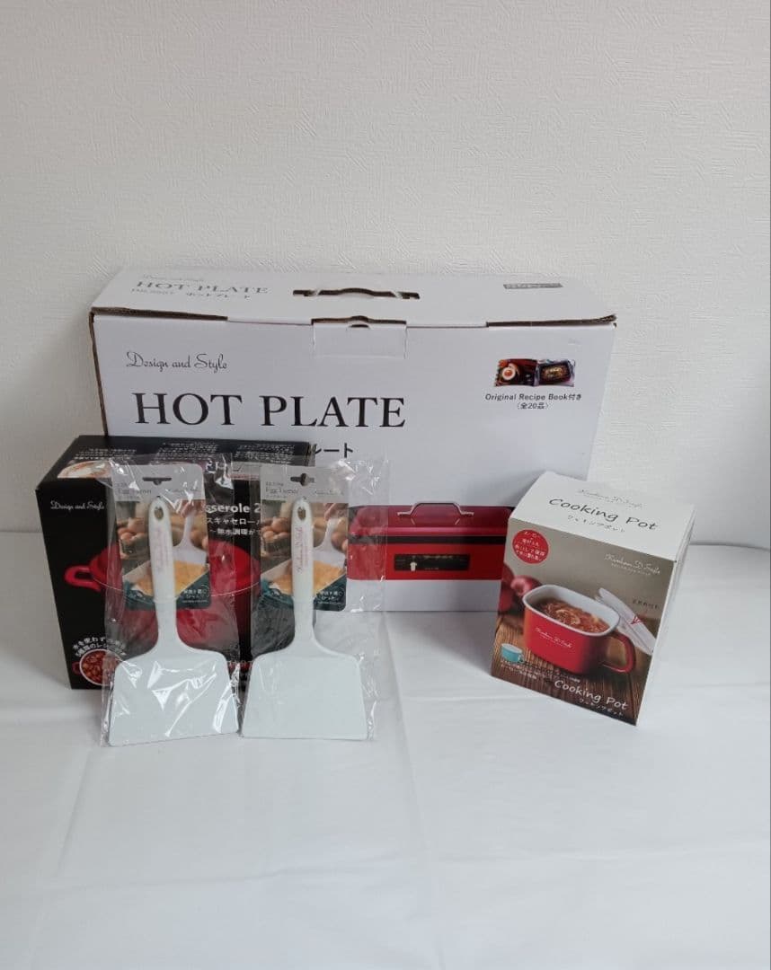 新品未使用品☆★ D＆S ホットプレート ＆エッグタナー ★☆