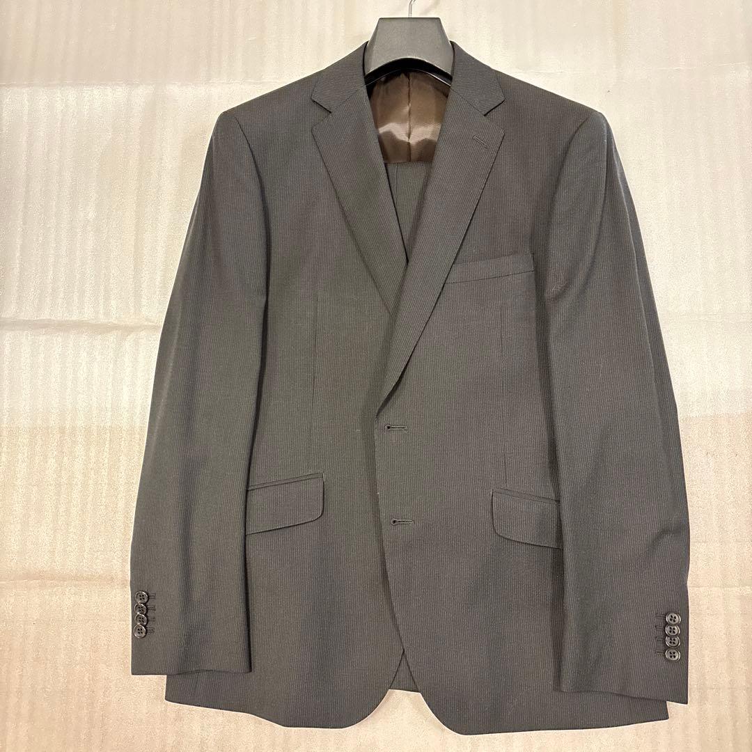 新品未使用✨大きいサイズ AB6 EDWARDS イタリア生地 ダークグレー