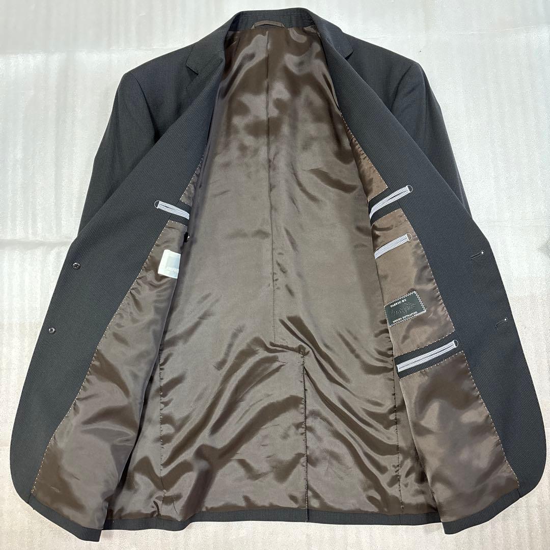 新品未使用✨大きいサイズ AB6 EDWARDS イタリア生地 ダークグレー