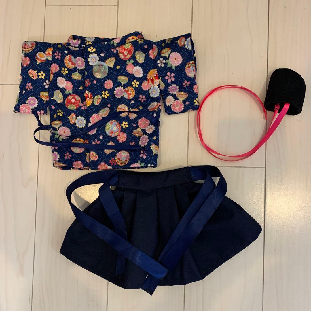 ポーチダッフィー お雛様　お内裏様　ひな祭りコスチューム　ぬいぐるみ衣装　着物