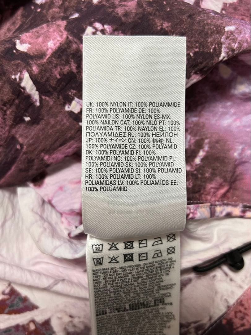 DIESEL/ディーゼル/迷彩柄ナイロンジャケット/size40/ピンク