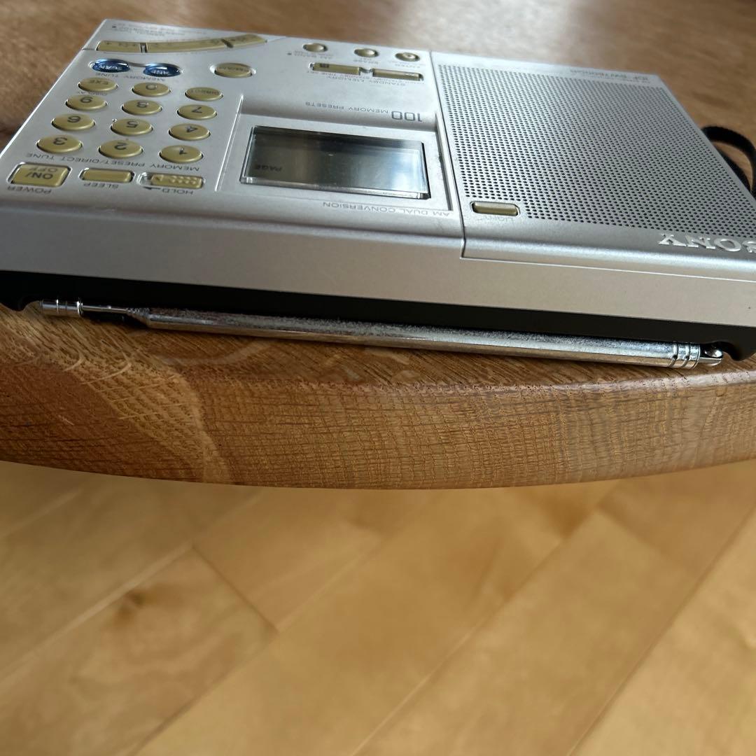 ソニーラジオ PLLシンセサイザーレシーバーICF-SW7600GR BCL