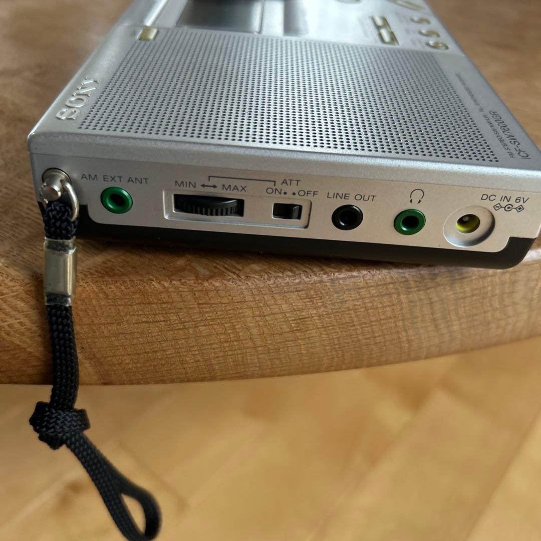 ソニーラジオ PLLシンセサイザーレシーバーICF-SW7600GR BCL