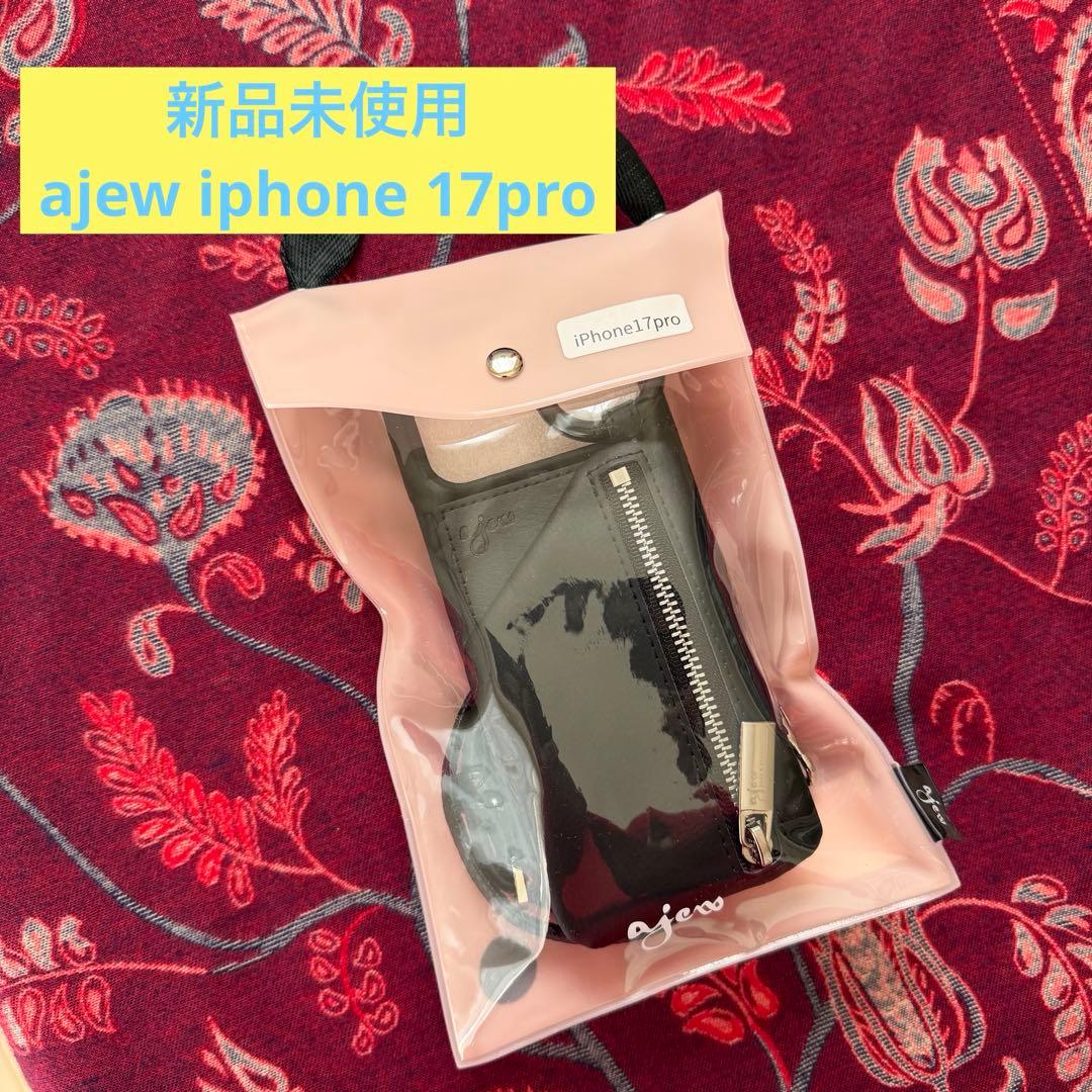 新品未使用！ajew iphone 17proケース ブラック