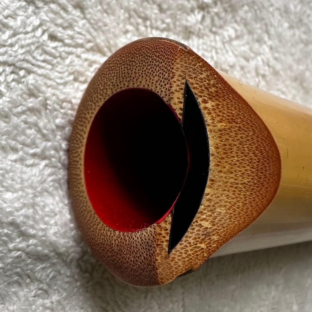 尺八　都山流　露秋　銘⑥　65cm（２尺１寸）