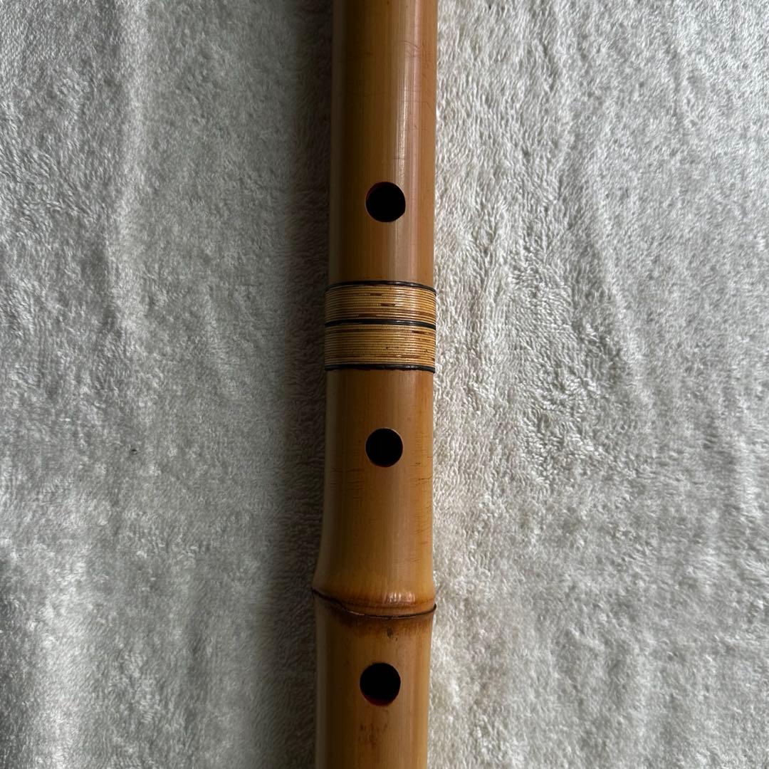 尺八　都山流　露秋　銘⑥　65cm（２尺１寸）