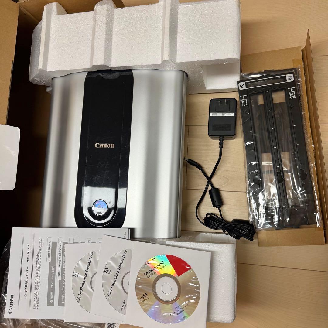 【箱、説明書付！】Canon スキャナー　8600F