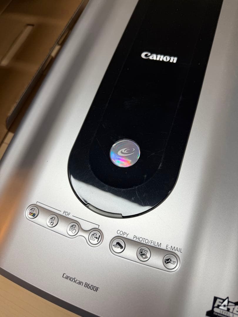 【箱、説明書付！】Canon スキャナー　8600F