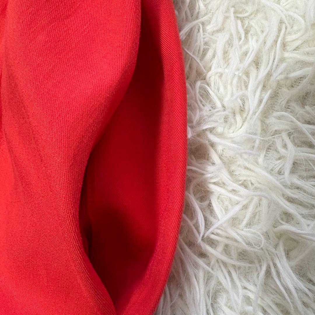 【美品】23年　アドーア　レーヨン麻ソフフトタンブラーワンピース　ベルト　38