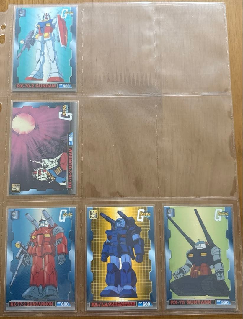 フリトレー　機動戦士ガンダム　カード　セミコンプセット　61枚セット