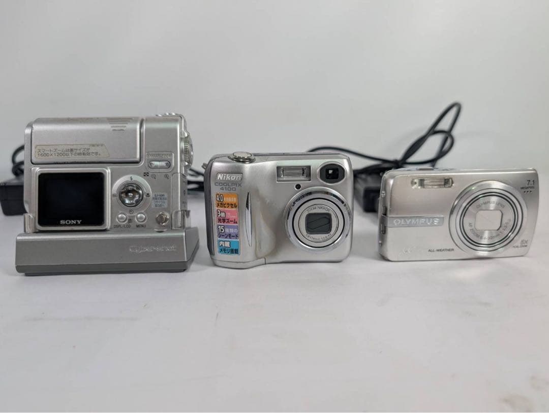 S*H様 【美品】３個セット　デジカメ　ソニー　オリンパス　ニコン　デジタルカメ