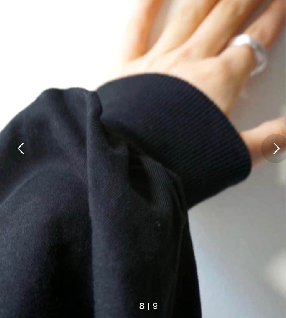 ヴィンテージジャージークルーネックパフプルオーバー