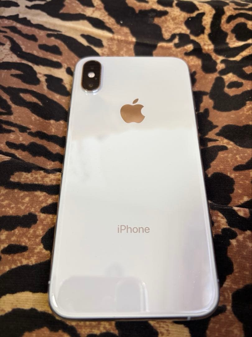 Apple iPhone Xs 64GB シルバー ケース付き