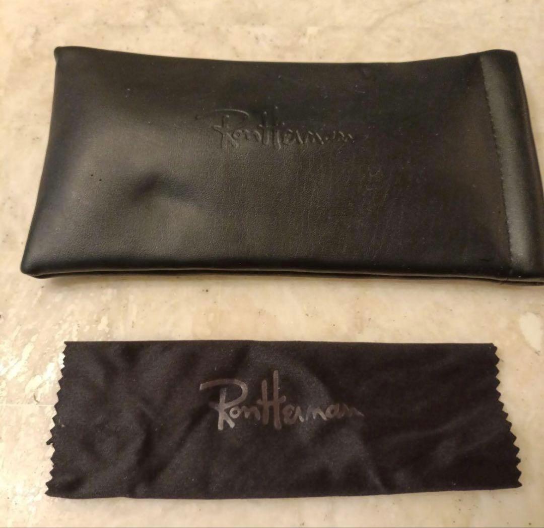 LEO ロンハーマンx金子眼鏡コラボ サングラスブルーソフトケース付き