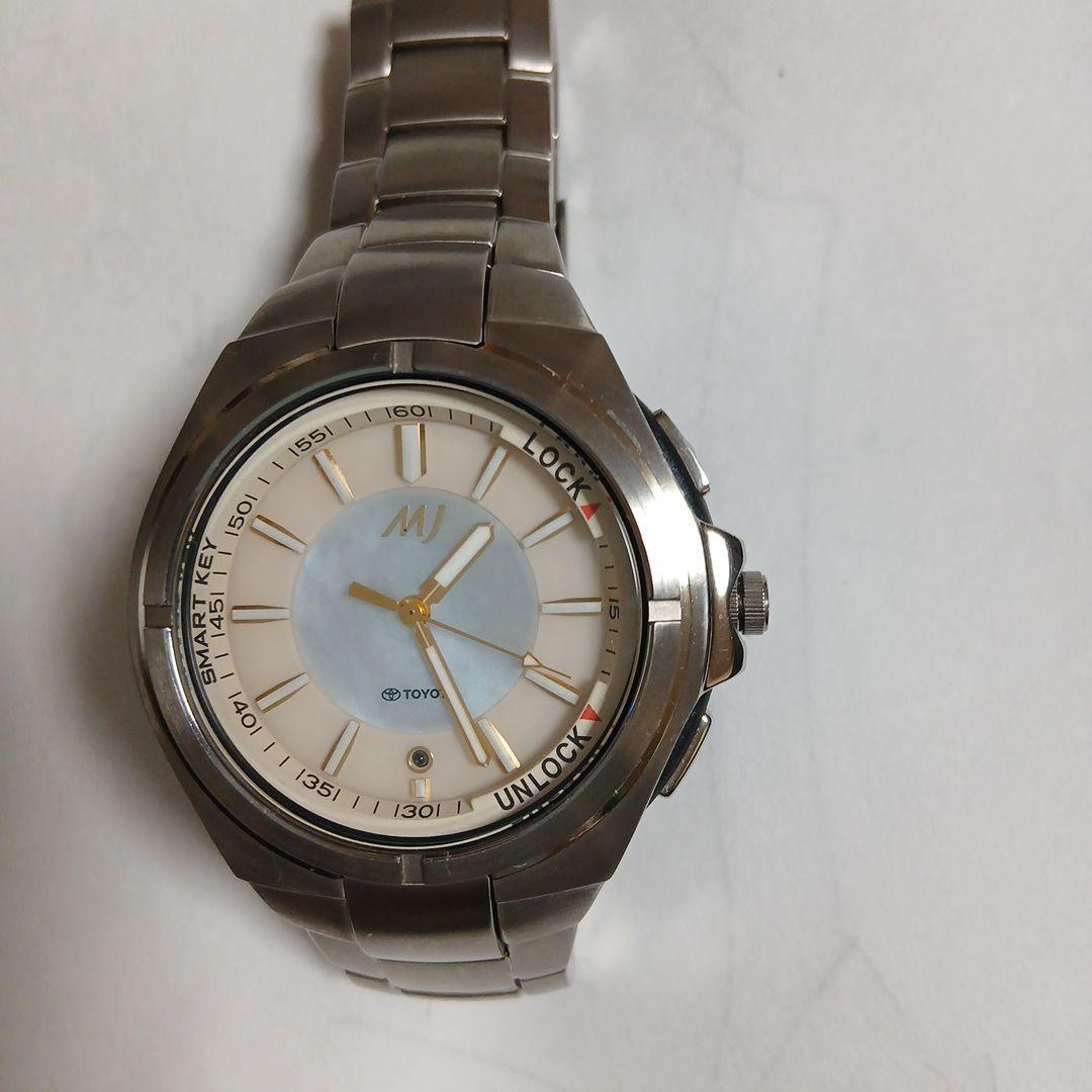 TOYOTA MJ デジタル腕時計 シルバー