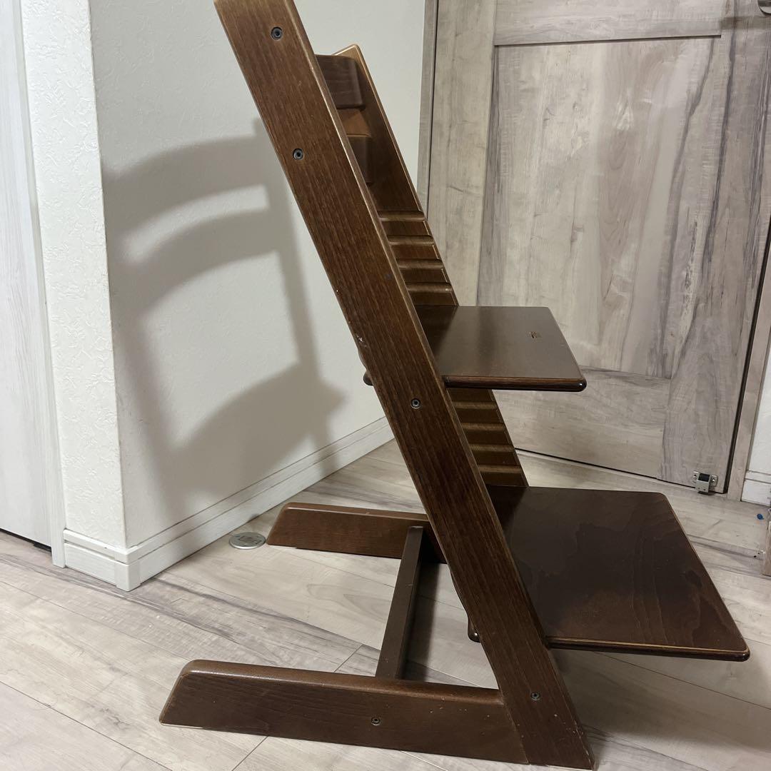 人気色✨ストッケ トリップトラップ ウォールナット シリアル3 チェア