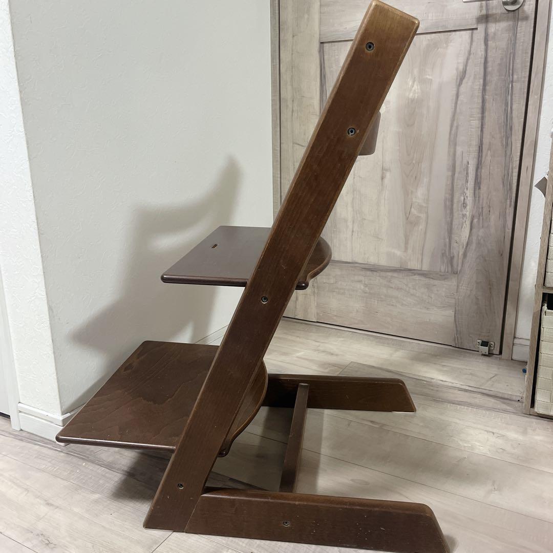 人気色✨ストッケ トリップトラップ ウォールナット シリアル3 チェア