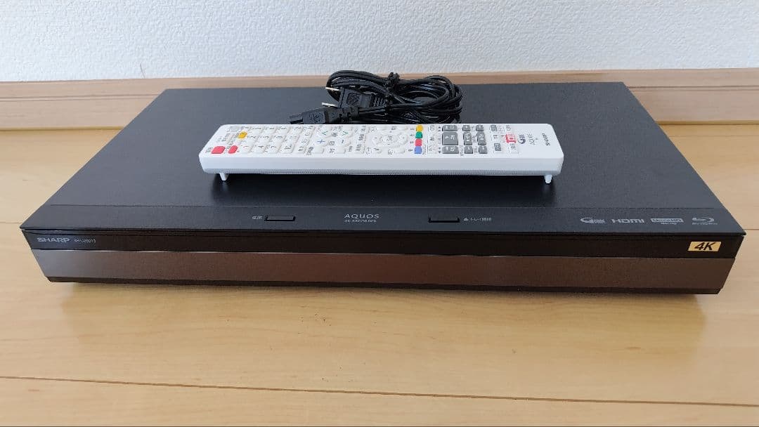 SHARP　ブルーレイレコーダー　4B-C20DT3