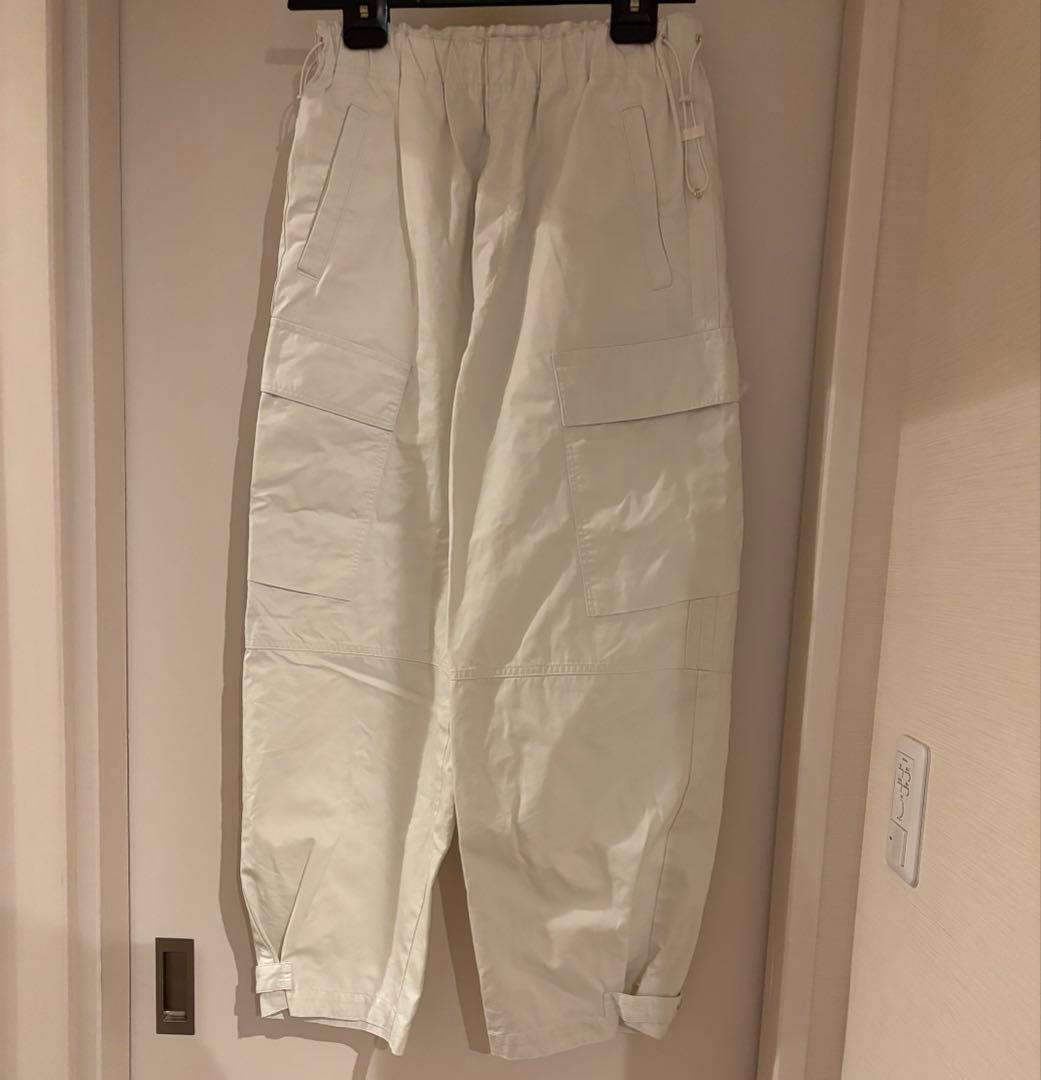 Drawer ドゥロワー ギャバジンカーゴパンツ