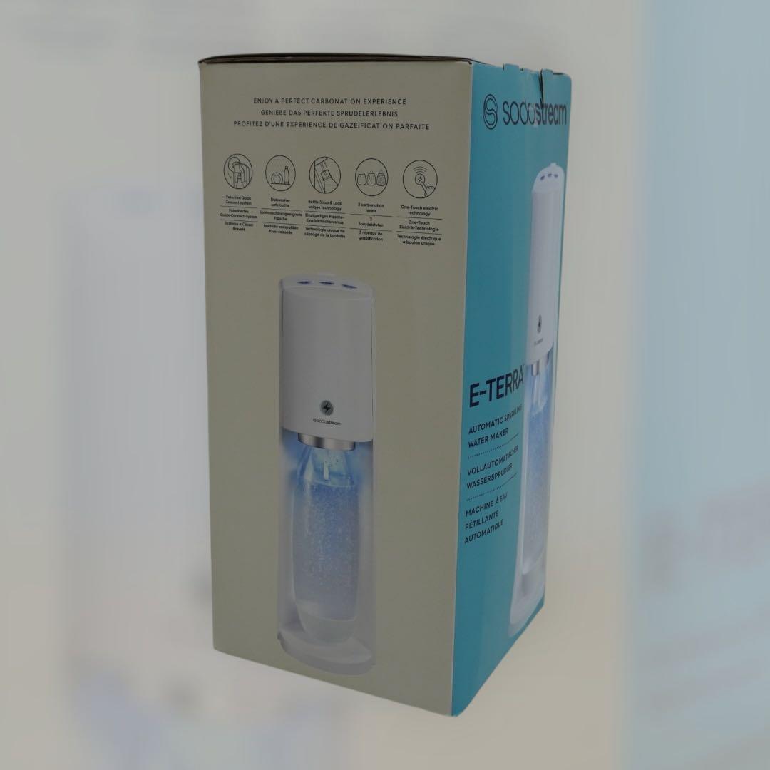 8799.ソーダストリーム 炭酸水メーカー E-TERRA ホワイト