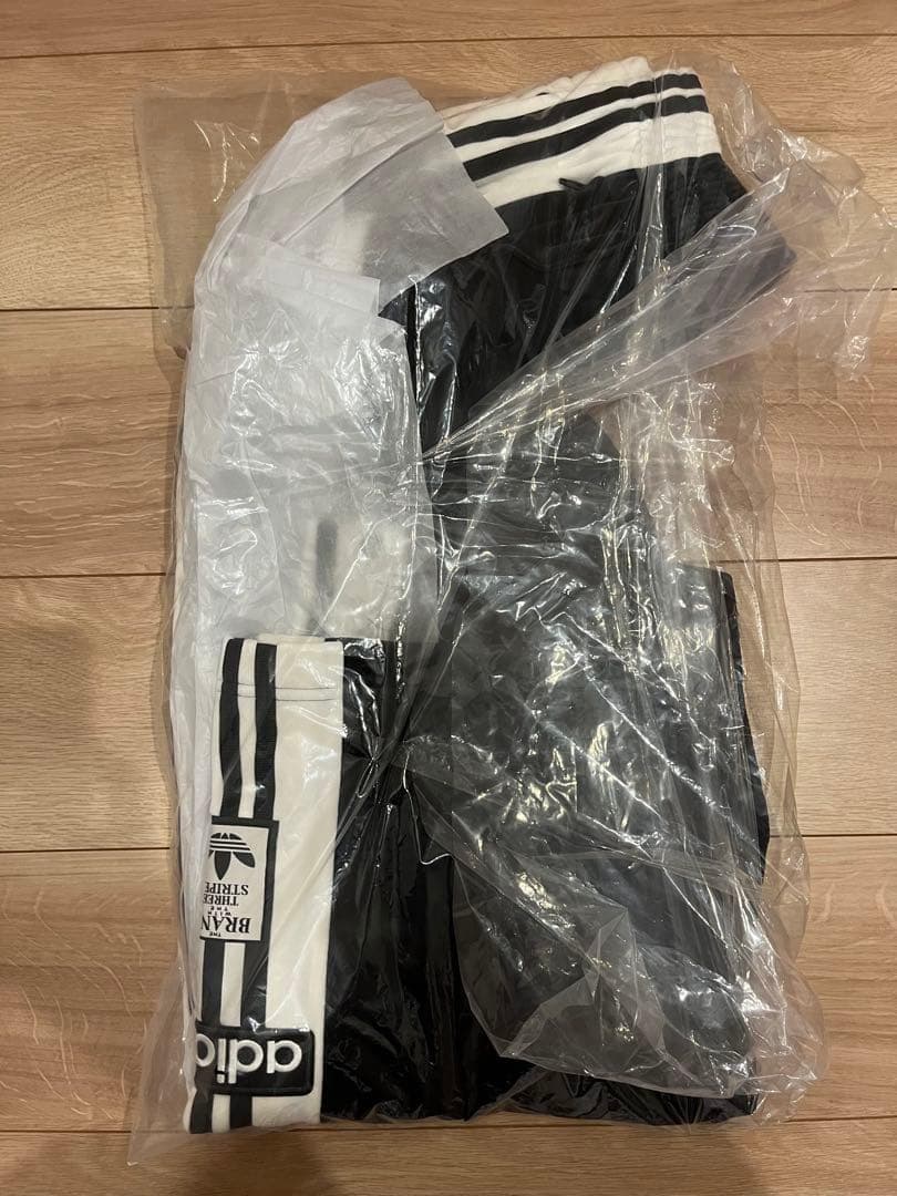 adidas W ADIBREAK VELOUR TP Black Sサイズ