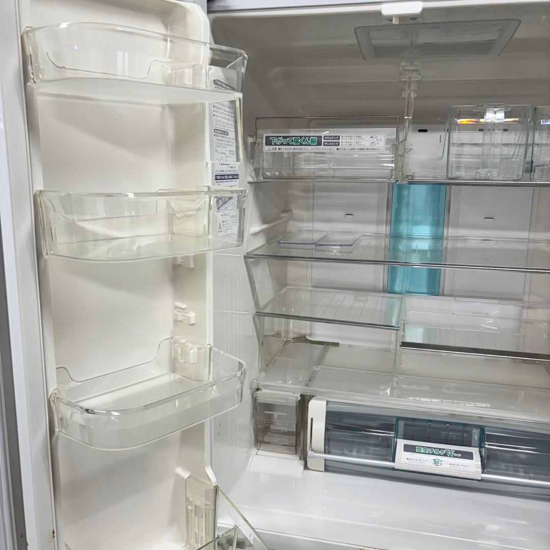 434 冷蔵庫　大型　観音開き　6ドア　大人気　保証込み　400L強　家庭向け