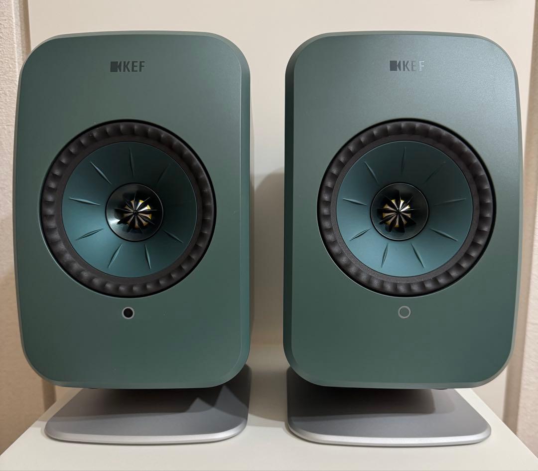 KEF LSX II LT ワイヤレスHiFiスピーカ P1 Desk Pad付