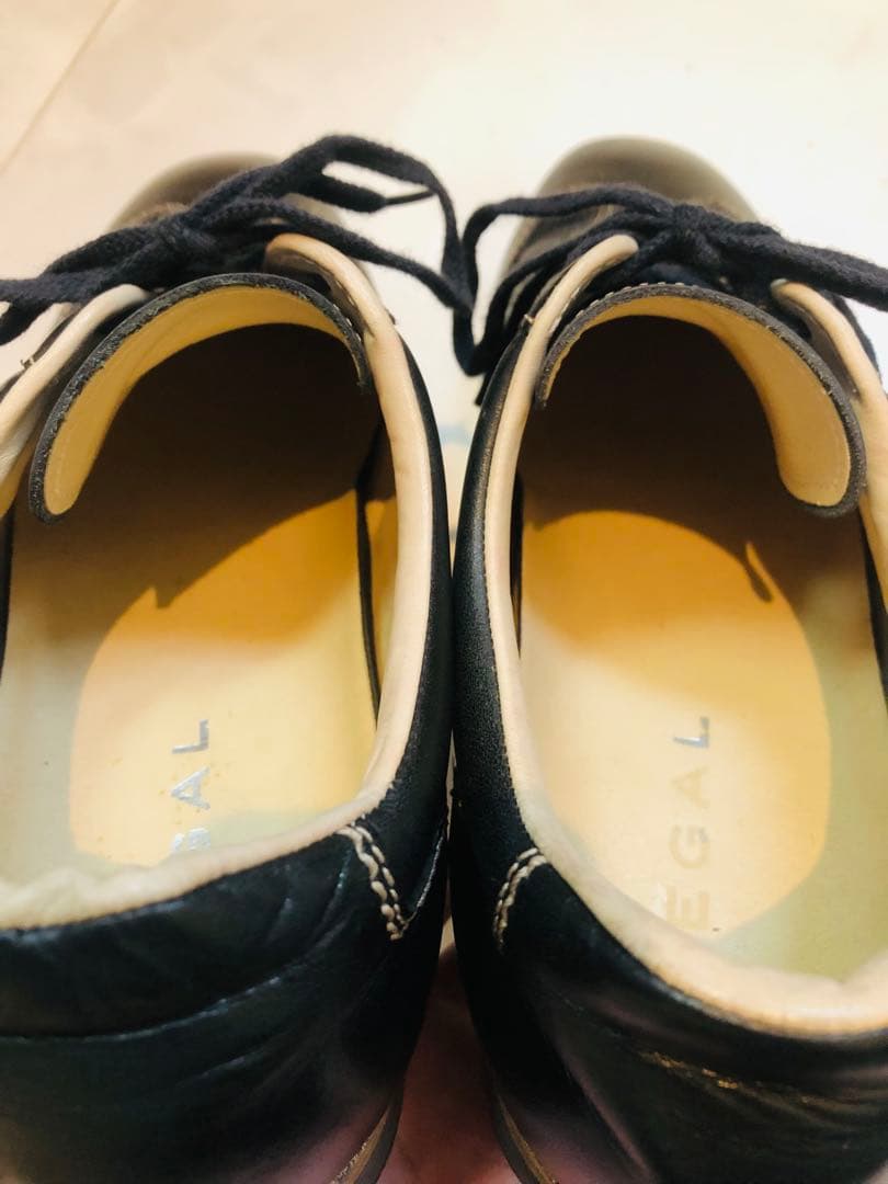 ★超美品★定価27,400円！リーガル REGAL レザースニーカー 25.5