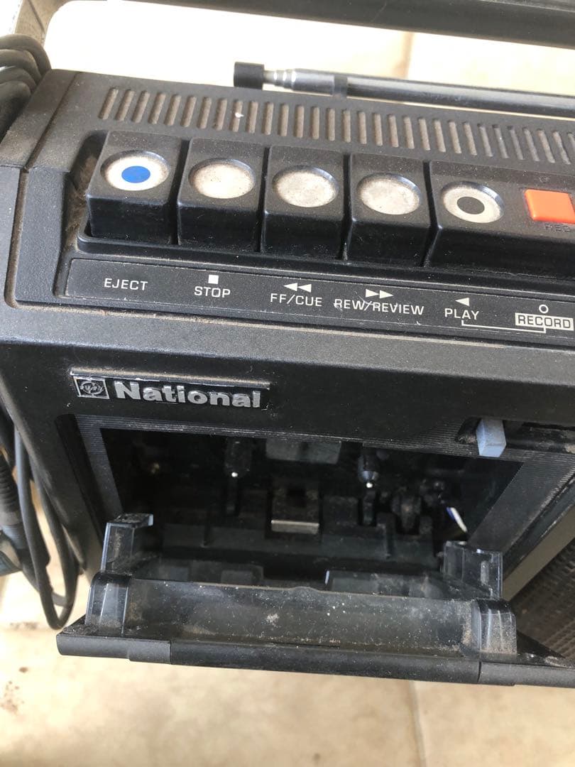 National RQ-548 ラジカセなどまとめて4台ジャンク(G24)