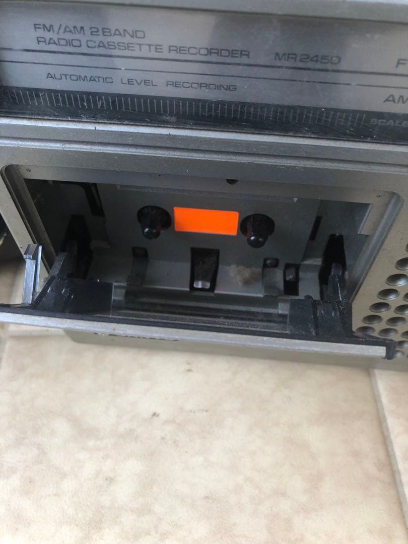 National RQ-548 ラジカセなどまとめて4台ジャンク(G24)