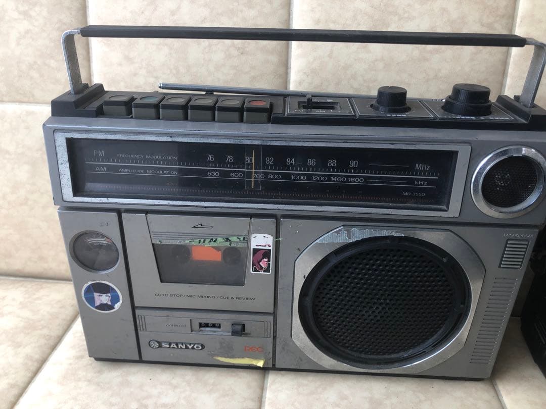 National RQ-548 ラジカセなどまとめて4台ジャンク(G24)