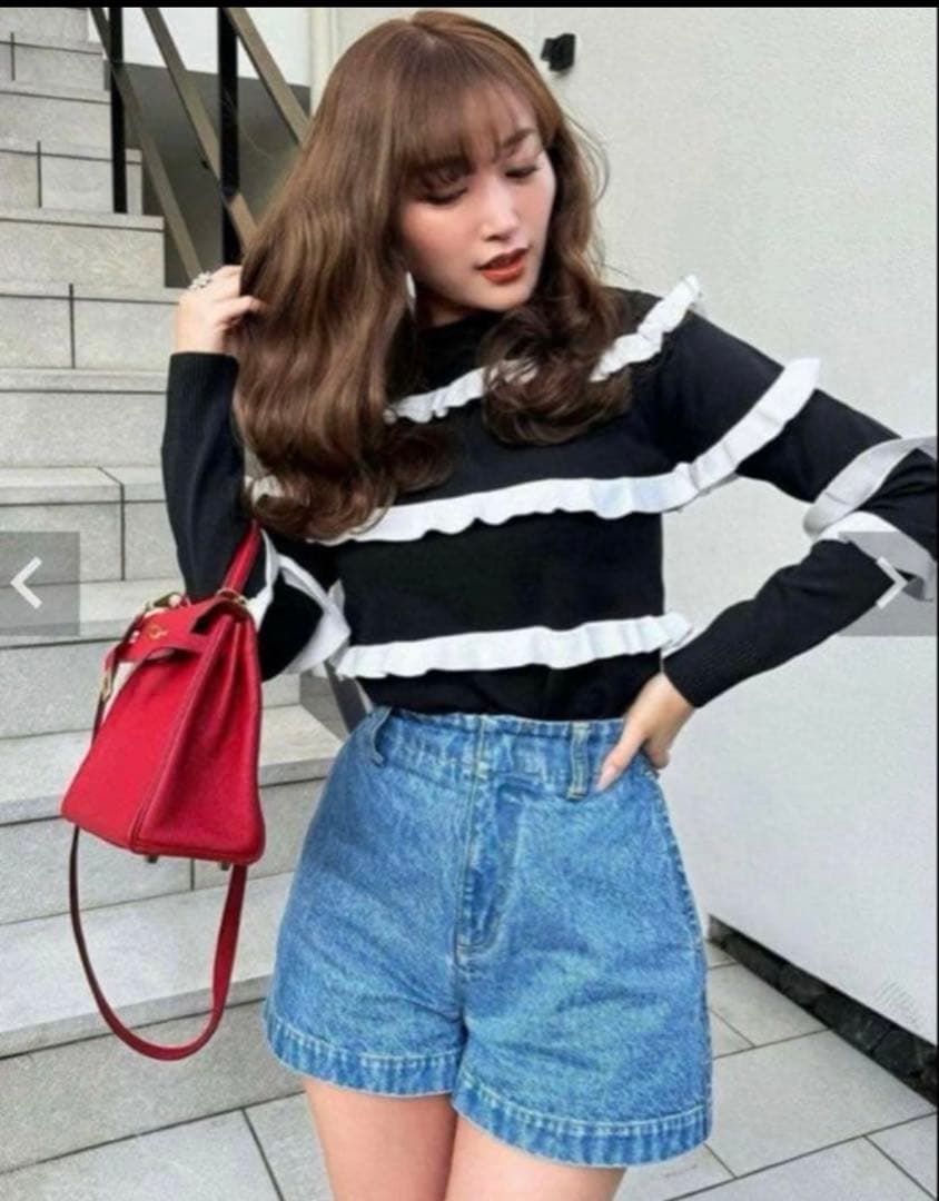 shelier デニムショートパンツ Mサイズ