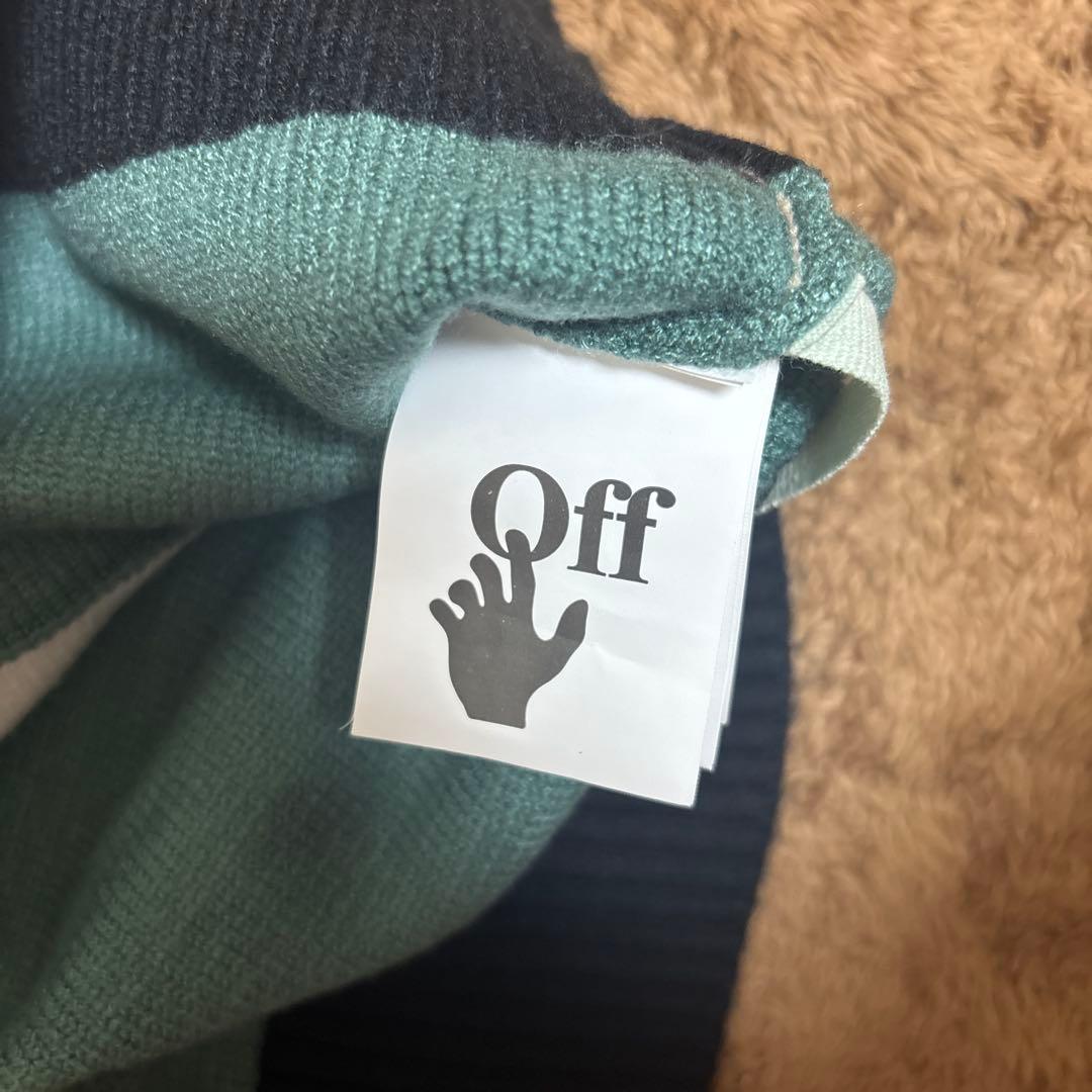 Off-White™ カラーブロックニットセーター