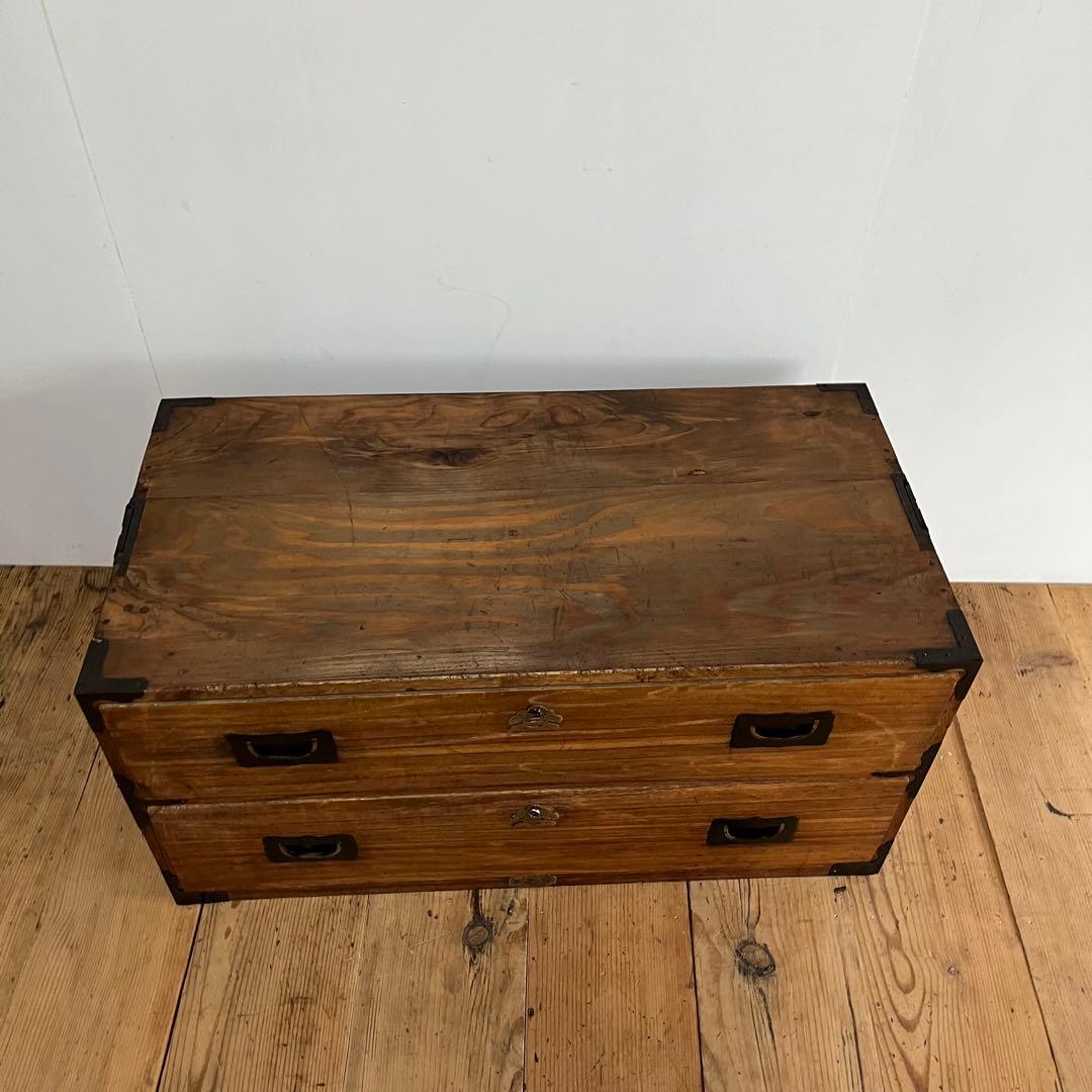 専用 アンティーク チェスト 箪笥 ローボード テレビ台 昭和レトロ z795