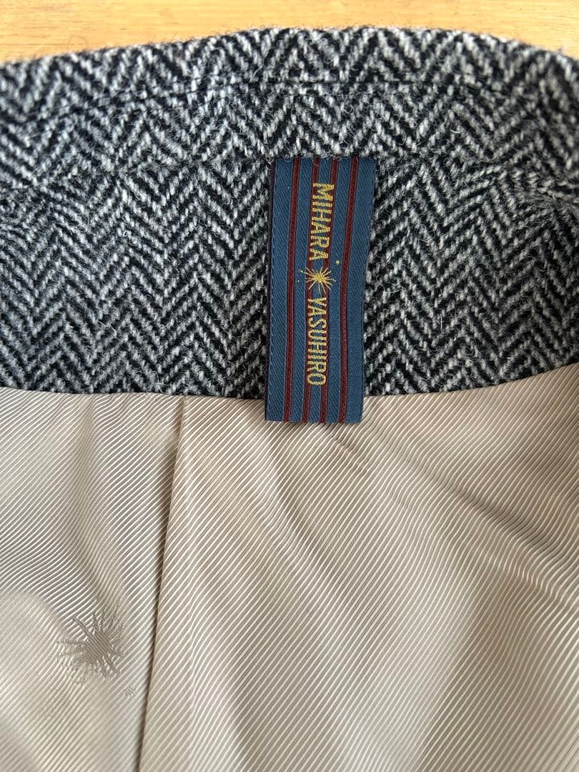 MIHARA YASUHIRO ミハラヤスヒロ ツイード テーラード ジャケット