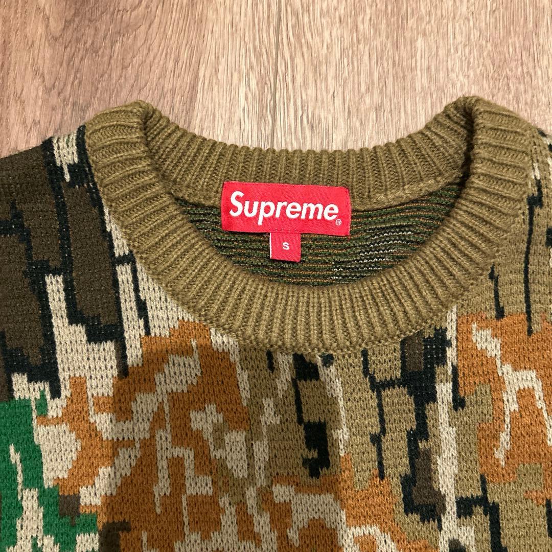 トップス Supreme Trebark Realtree Camo Sweater
