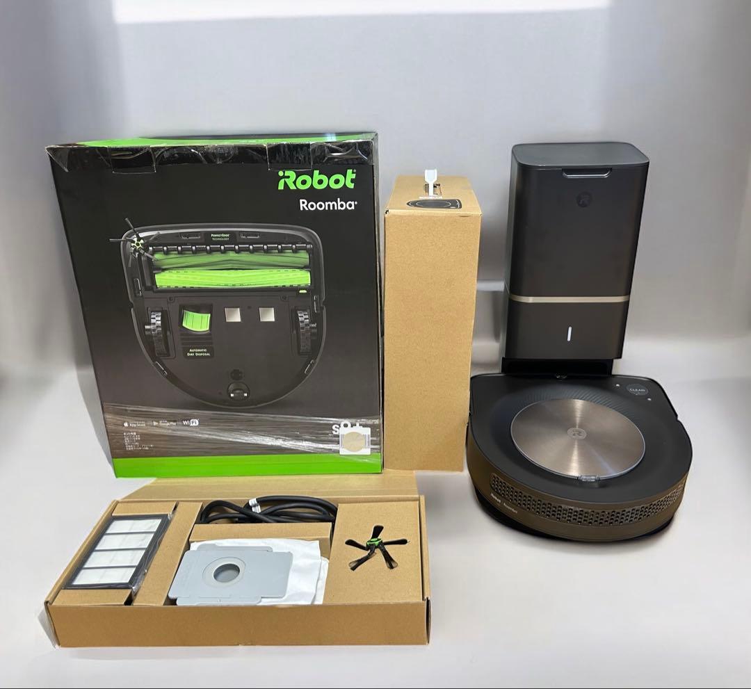 美品iRobot Roomba S9+ロボット掃除機本体 ブラック