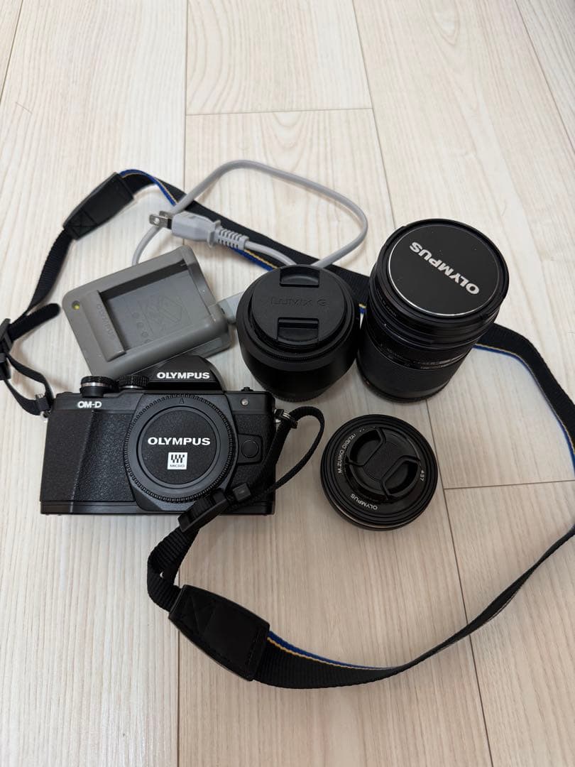 ち*び様 【極美品】OLYMPUS OM-D E-M10 Mark2 レンズ3本
