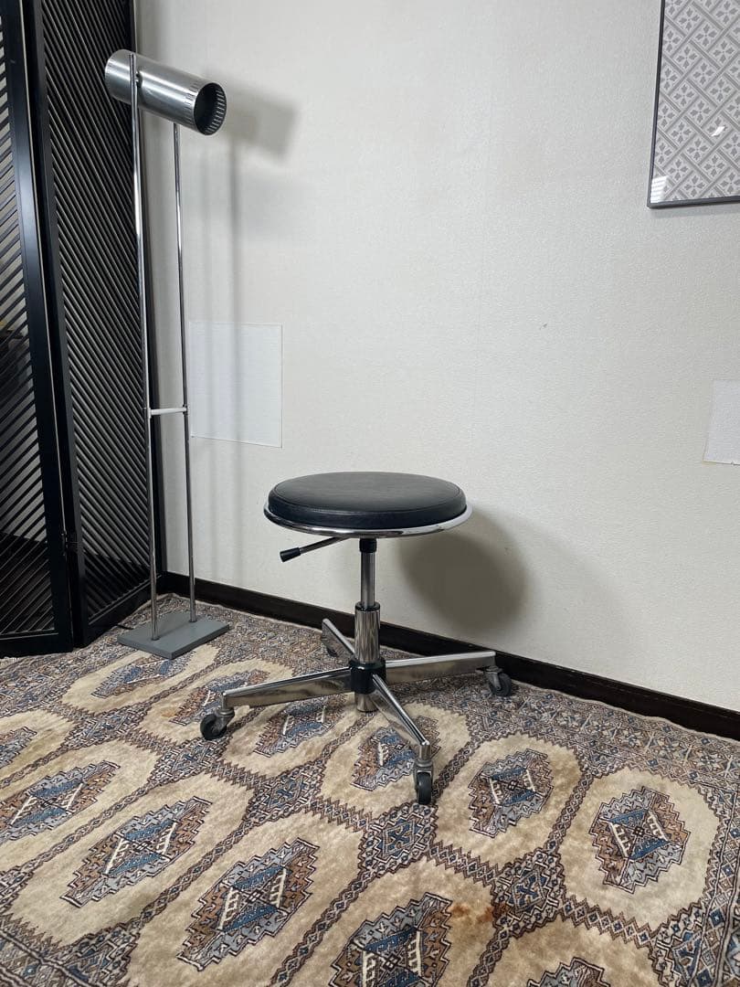 専用 昭和レトロ スツール TOYO TAPER 昇降 回転 丸椅子 椅子 作業