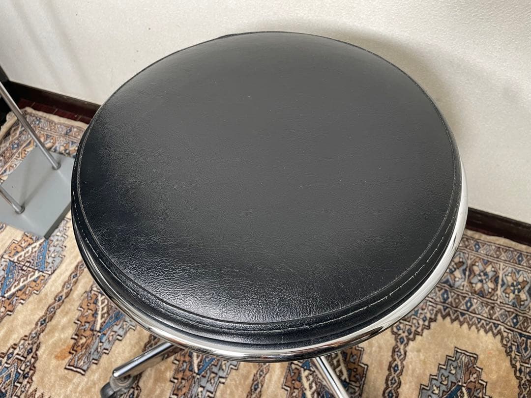 専用 昭和レトロ スツール TOYO TAPER 昇降 回転 丸椅子 椅子 作業