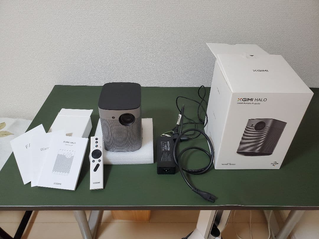 モバイルプロジェクター XGIMI Halo 高輝度 800ANSI