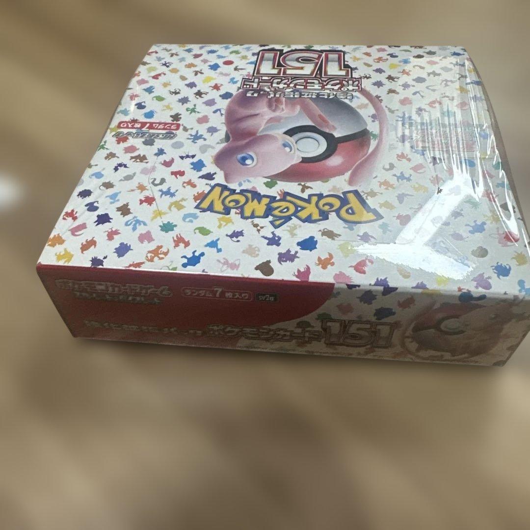 【シュリンク付き】ポケモンカード151 BOX