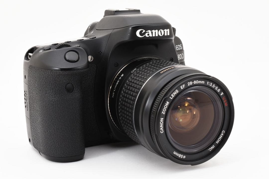 一眼レフカメラ/Wi-Fi搭載/Canon EOS 80D標準レンズセット