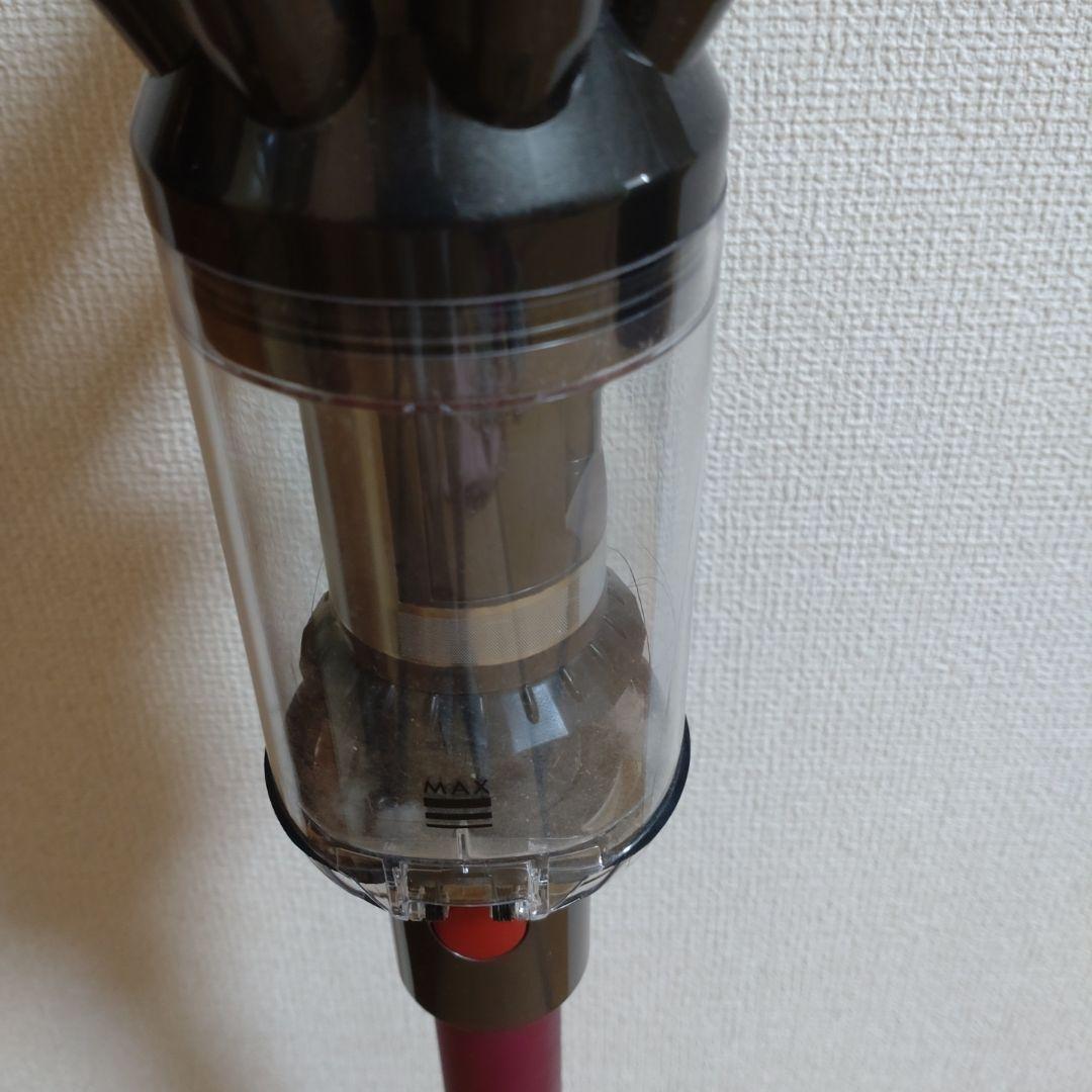 Dyson コードレス掃除機 紫色 ホルダー付き