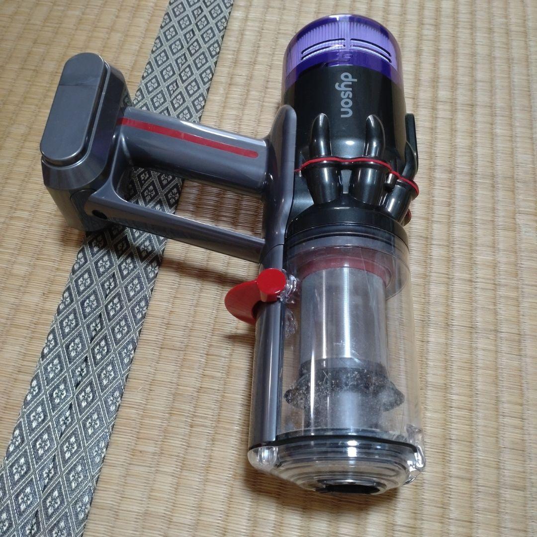 Dyson コードレス掃除機 紫色 ホルダー付き