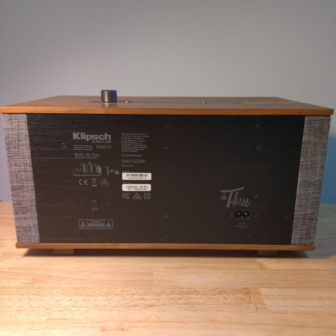 スピーカー・ウーファー Klipsch The Three with Google Assistant