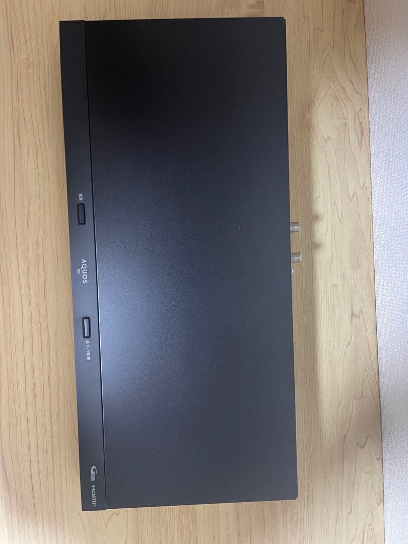 【SHARP】ブルーレイディスクレコーダー