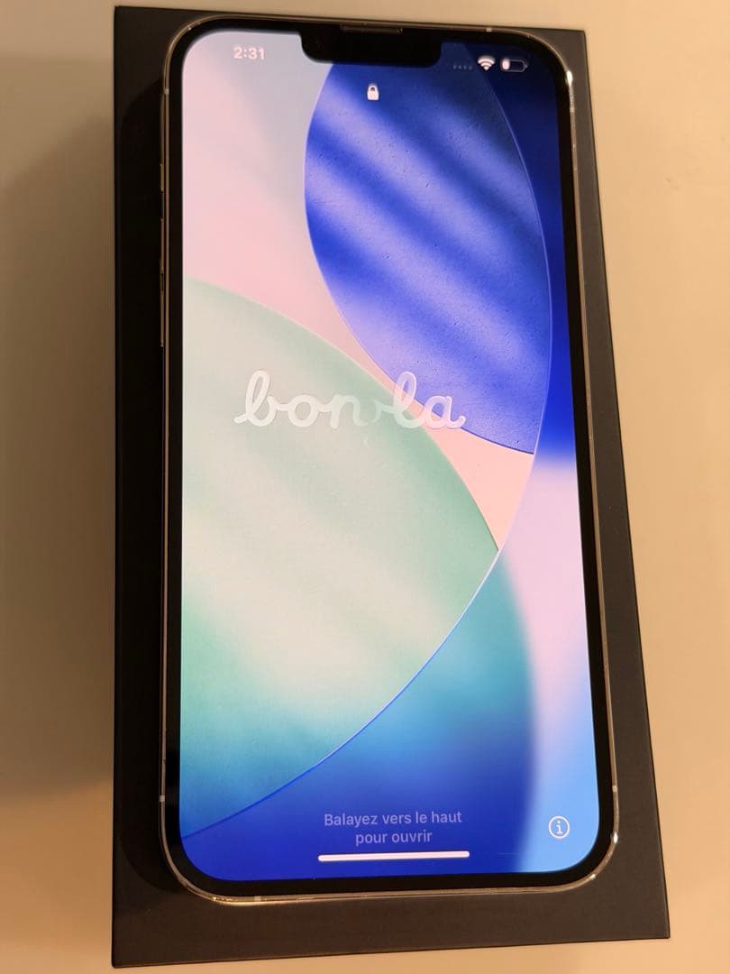 【美品】iPhone 13 pro max 256 シルバー